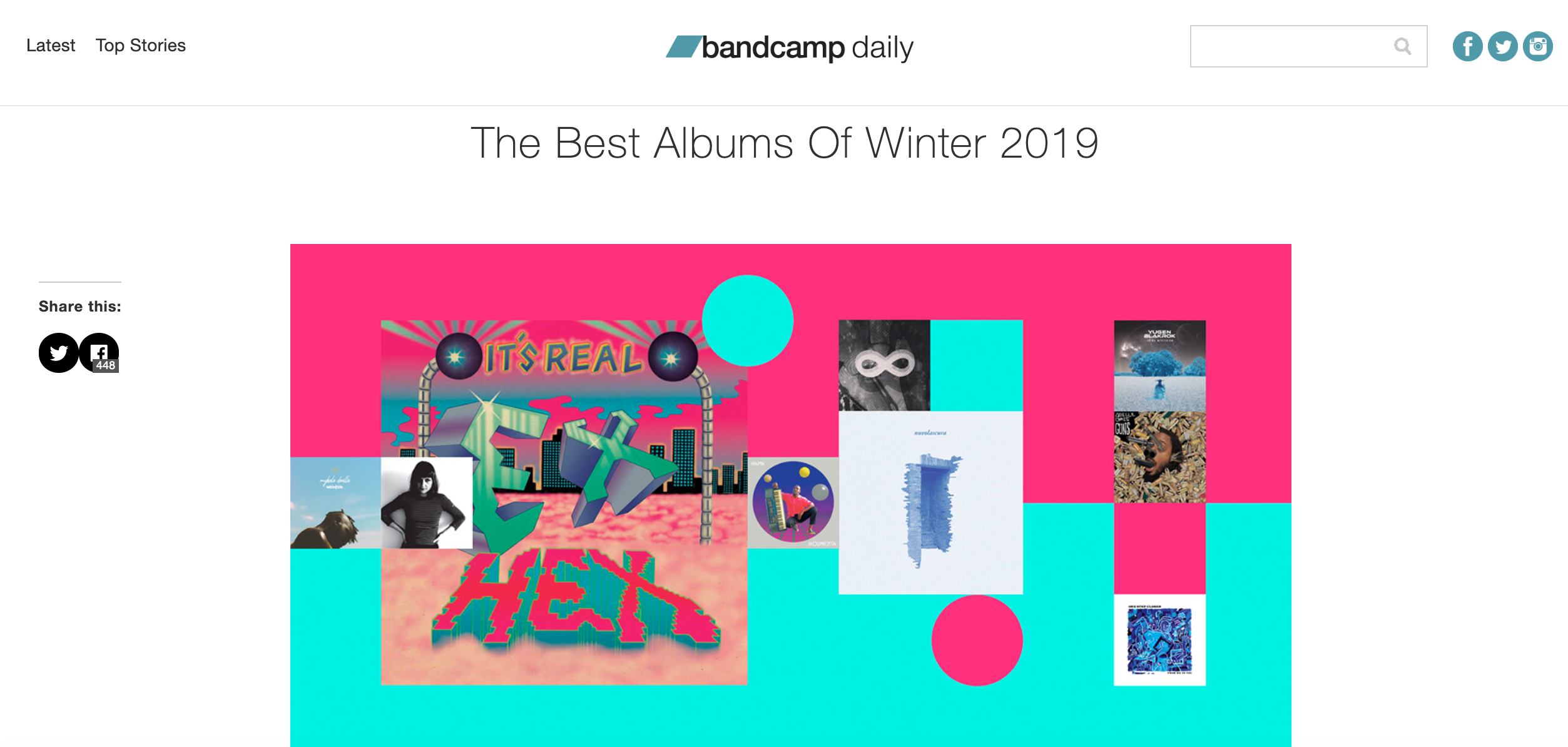 New Album is Best of Winter 2019!
